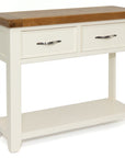 Milena - Cream And Oak Console Table