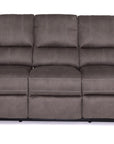 Milan - Grey Fabric 3 Seater Recliner Sofa
