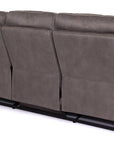 Milan - Grey Fabric 3 Seater Recliner Sofa