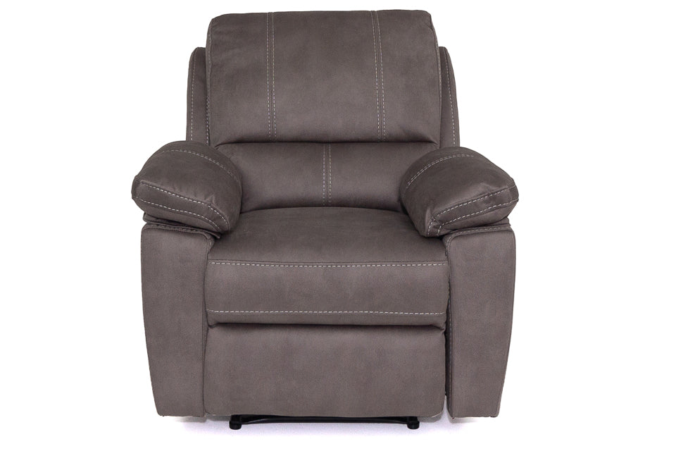 Milan - Grey Fabric Recliner Chairs