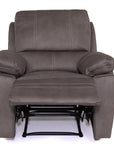 Milan - Grey Fabric Recliner Chairs