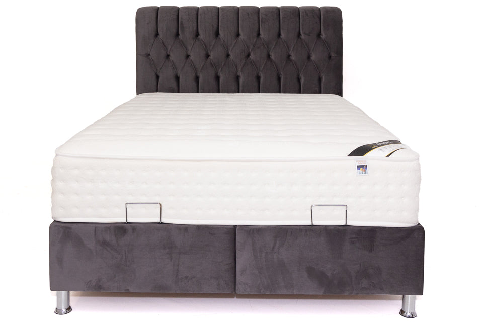 Morton - Grey 4Ft Small Double Bed Frame