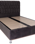 Morton - Grey 6Ft Super King Bed Frame