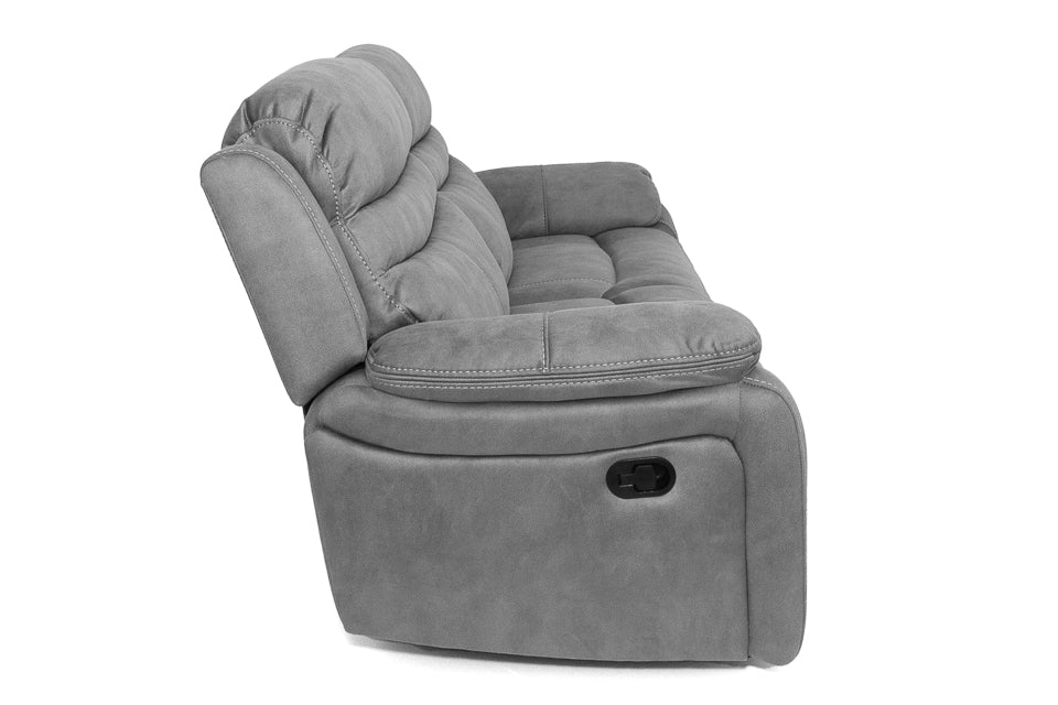 Neptune - Grey Fabric 2.5 Seater Recliner Sofa