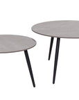 Nixon - Grey Pura Stone Set Of 2 Coffee Table