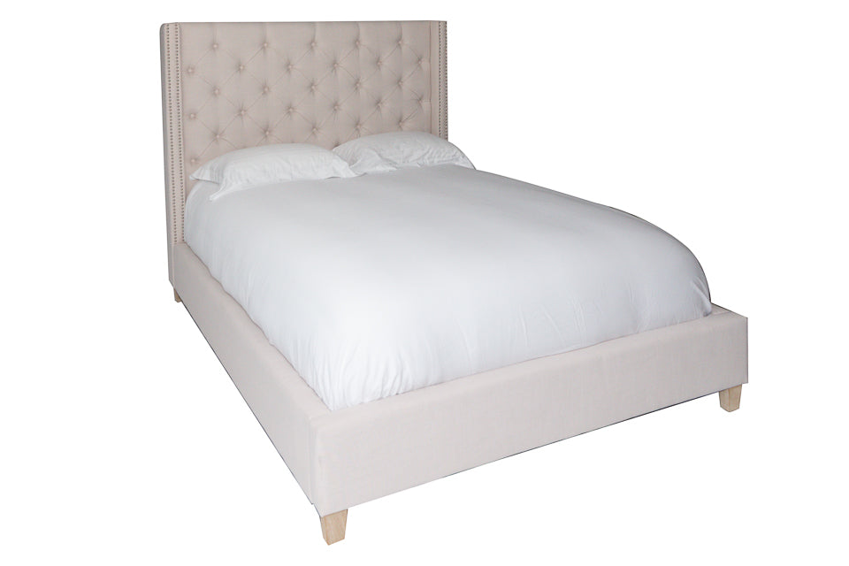 Nolte - Cream Fabric 6Ft Super King Bed Frame