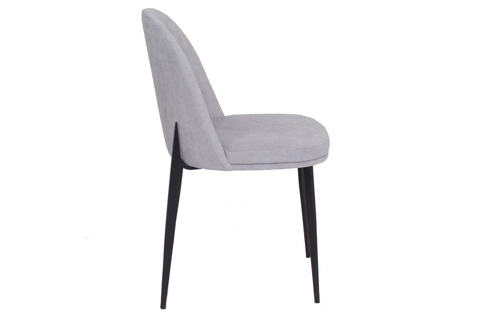 Nolan - Grey Velvet Dining Chair