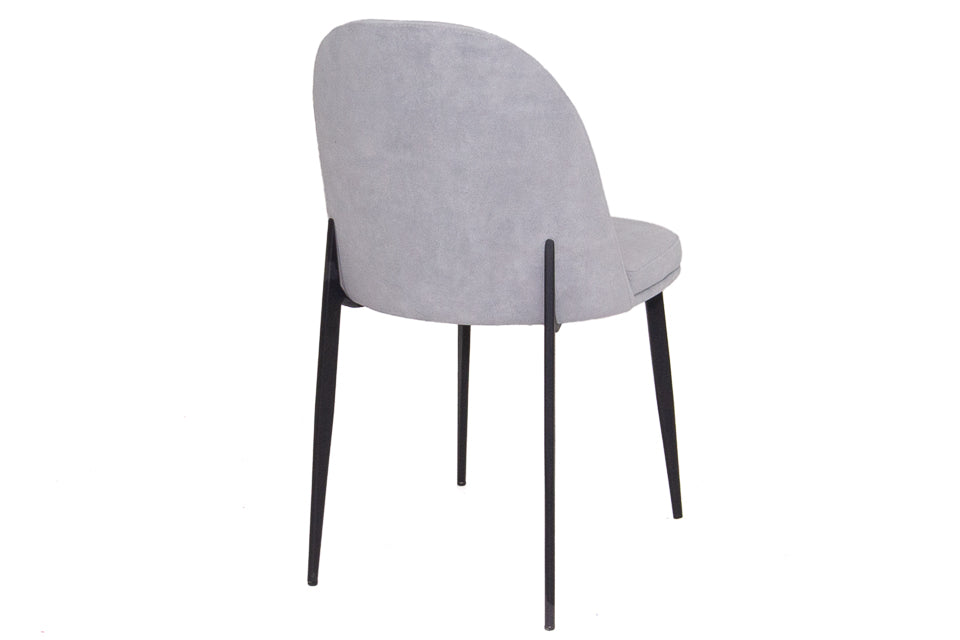 Nolan - Grey Velvet Dining Chair