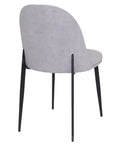 Nolan - Grey Velvet Dining Chair
