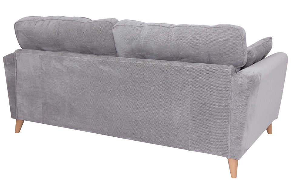 Oceana - Grey Fabric 4 Seater Sofa