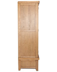 Odeon - Oak 2 Door Wardrobe With Drawers