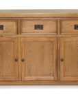 Odeon - Oak 3 Door Sideboard With 3 Drawers