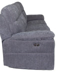 Ormond - Fabric 3 Seater Power Recliner Sofa