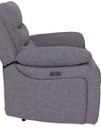 Portland - Grey Fabric Power Recliner Chair