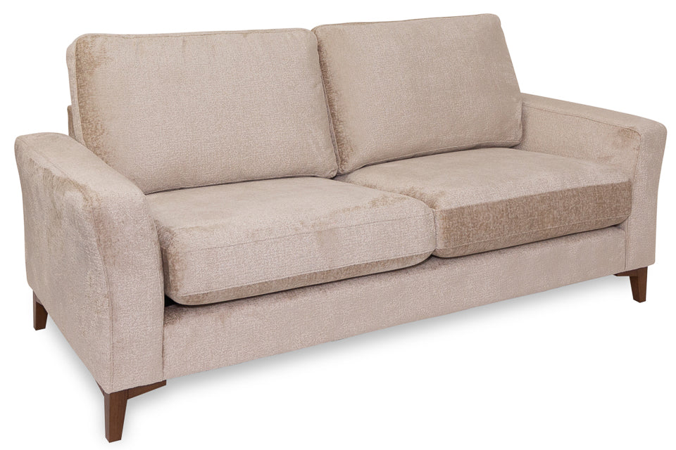 Presley - Cream Fabric 3 Seater Sofa