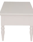 Priya - Cream Coffee Table With 2 Drawers