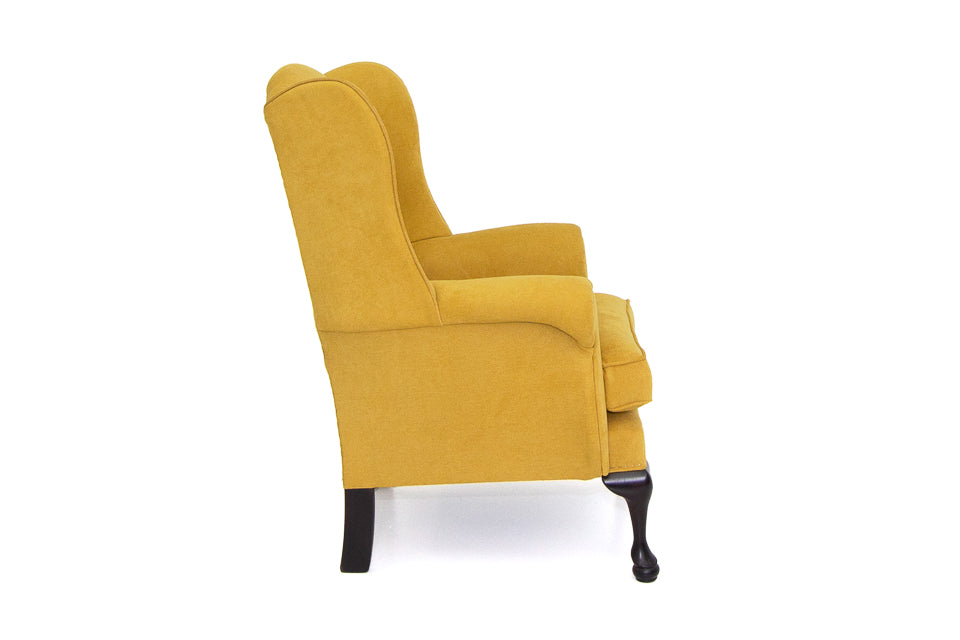 Queen Anne - Fabric Accent Armchair