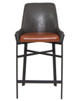 Regan - Grey Faux Leather Dining Chair