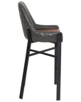 Regan - Grey Faux Leather Dining Chair