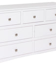 Roberto - White 7 Drawer Chest Of Drawers