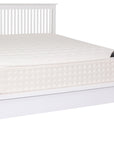 Roberto White 4 foot 6 inch Double Bedframe