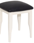 Sicily - Cream And Oak Stool