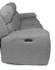 Supreme - Fabric 3 Seater Power Recliner Sofa With Electric Headrest