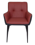 Stuart - Red Faux Leather Dining Chair
