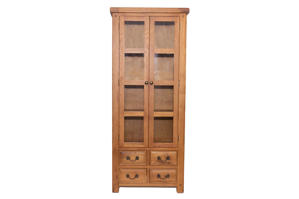 Waterville - Oak Display Cabinet