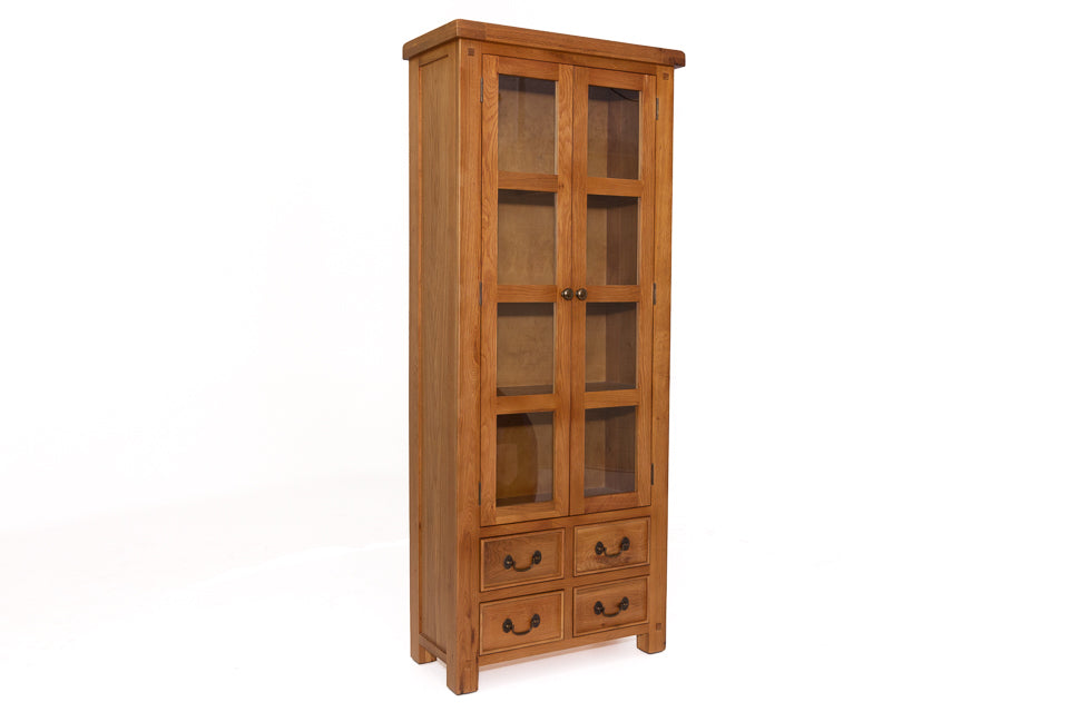 Waterville - Oak Display Cabinet