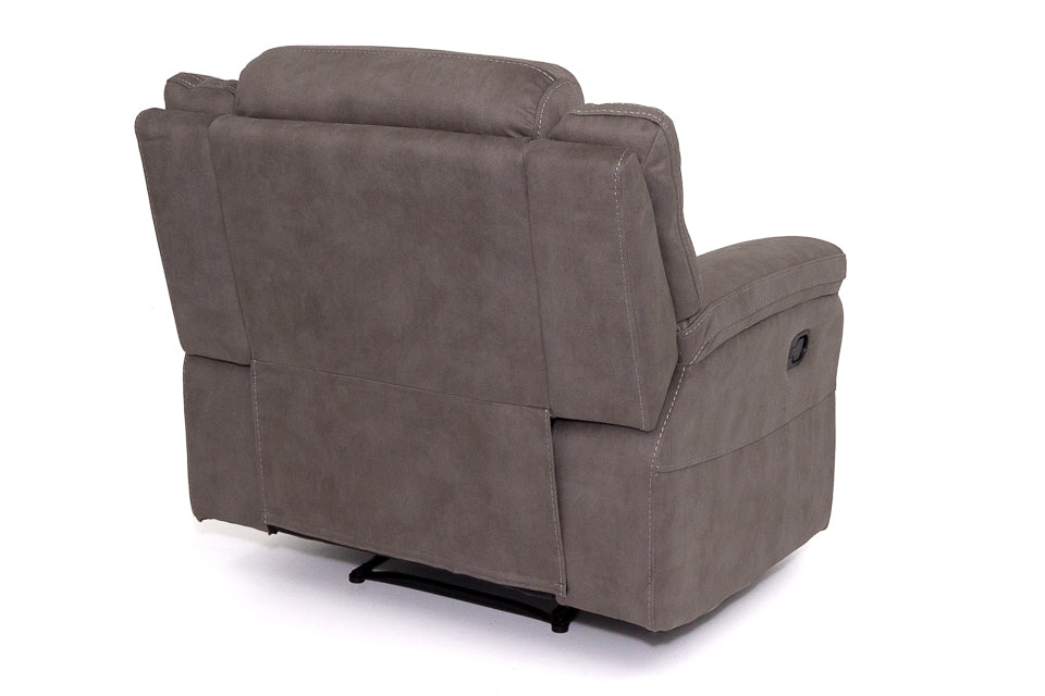 Yvette - Grey Fabric Recliner Chairs