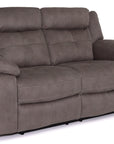 Yvette - Grey Fabric 2 Seater Recliner Sofa