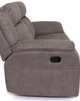 Yvette - Grey Fabric 2 Seater Recliner Sofa