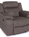 Yvette Grey Fabric Recliner ArmChair