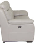Zante - Grey 2 Seater Power Recliner Sofa