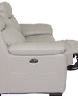 Zante - Grey 2 Seater Power Recliner Sofa