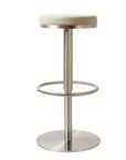 Carol - Steel And Grey Bar Stool