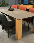 Castello - Ceramic & Wood 2.4 Dining Table