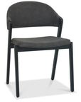Leah Peppercorn - Grey Fabric Dining Chair