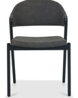 Leah Peppercorn - Grey Fabric Dining Chair