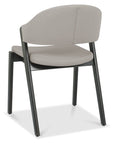Leah Peppercorn - Taupe Faux Leather Dining Chair