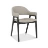Leah Peppercorn - Taupe Faux Leather Dining Chair