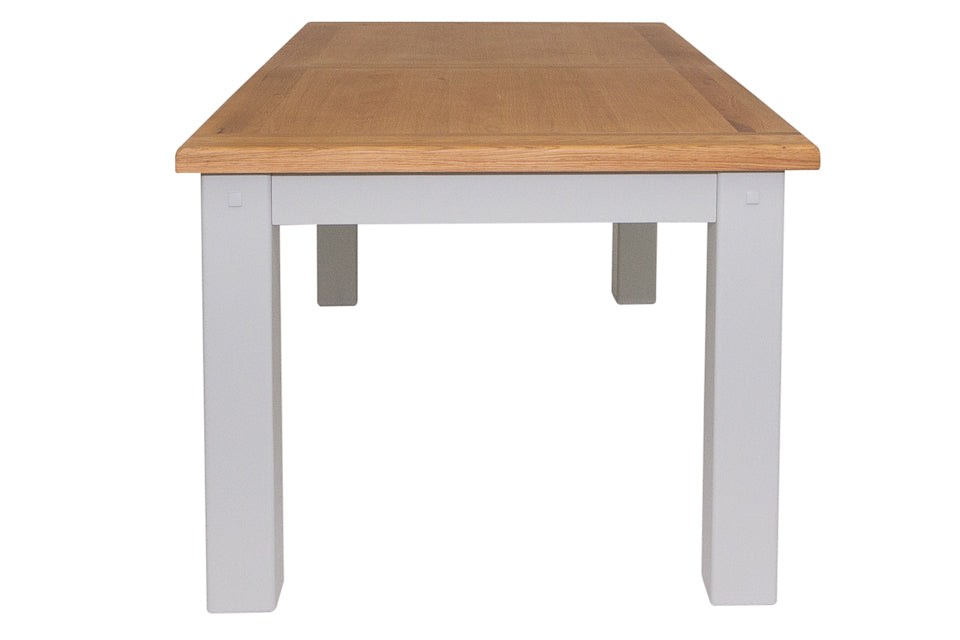 Bandon - Grey And Oak Extension Dining Table 180-230Cm