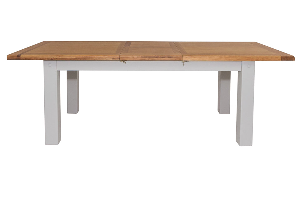 Bandon - Grey And Oak Extension Dining Table 180-230Cm