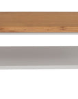 Bandon - Grey And Oak Coffee Table With Shelf