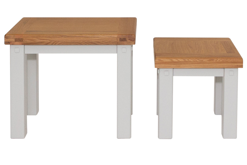 Bandon - Grey And Oak Nests Of Tables