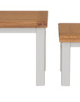 Bandon - Grey And Oak Nests Of Tables
