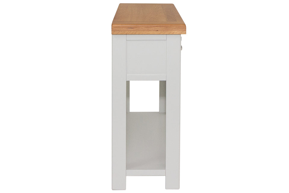 Bandon - Grey And Oak 2Dr Wide Console Table