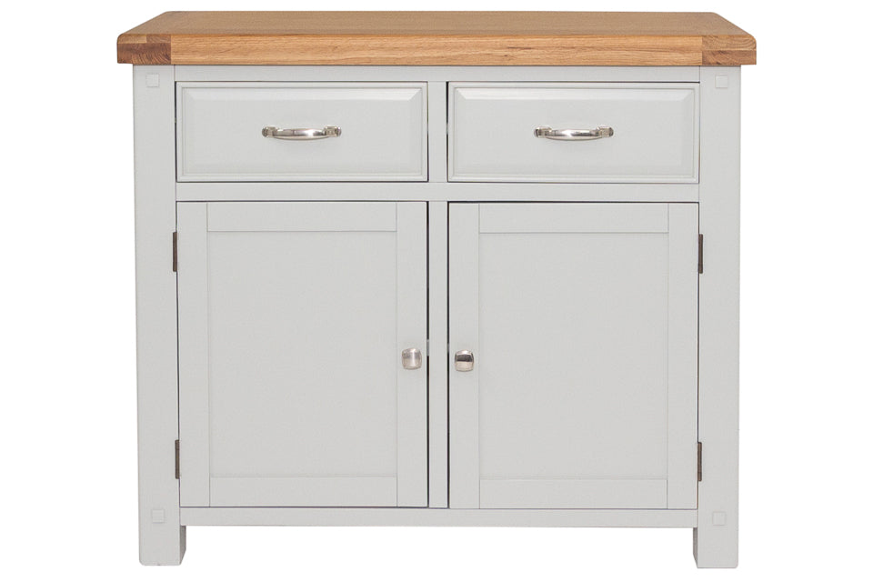 Bandon - Grey And Oak 2 Door 2 Drawer Sideboard