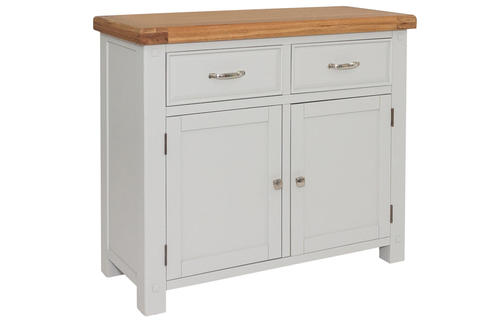 Bandon - Grey And Oak 2 Door 2 Drawer Sideboard